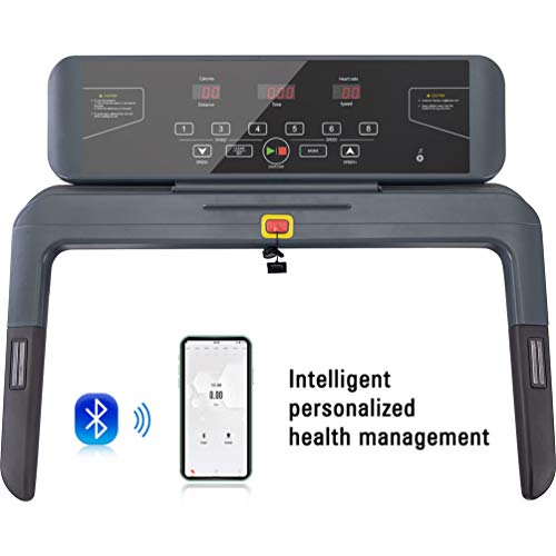 BESPORTBLE Esteira de esteira inteligente dobrável para casa com alto-falante, equipamento fitness s