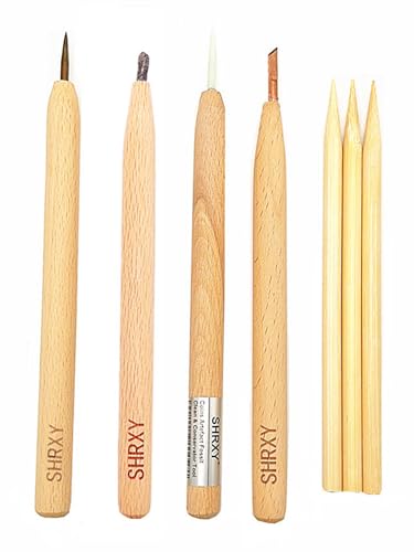 shrxy Set completo di matite per la pulizia di monete e manufatti (B1-7-mao)