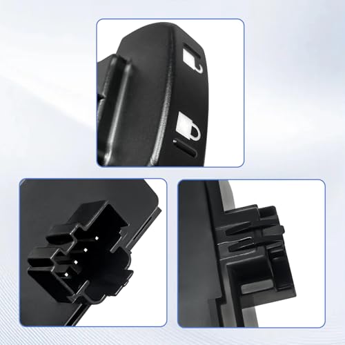 Front Power Door Lock Switch Compatible with 2009-2014 Ford F-150 Replace 9L3Z-14028-AA SW-7254 Front Door Switch Assembly