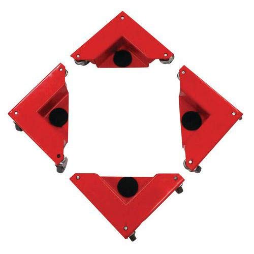TAP 47050 Coins Roulants en Métal, 260 mm x 260 mm x 87 mm, Capacité de Charge 150 kg x 4 Cover