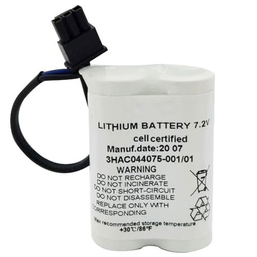 QULONG (1����) 3HAC044075-001/01 7.2V 3600mAh CPU SMB�p�o�b�e���[ ABBTA521 ABB3HAC16831-1 �v���O�t�����`�E���o�b�e���[