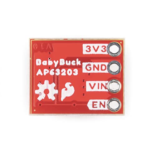 Sparkfun Babybuck Regulator Breakout-3.3V (Ap63203)- Regulate Power- 2A Synchronous Buck Converter- Wide Input 3.8V-32V- High-Efficiency Step-Down Dc/Dc Conversion- Low Profile 0.4In X 0.5In Footprint #TOP2
