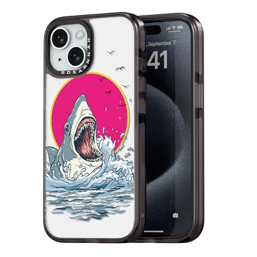 Coque iPhone 15 requin amusant pour protéger votre mobile au quotidien