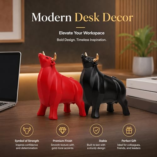 Objets de collection taureaux de Wall Street ornement décoratif unisexe