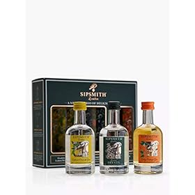 Sipsmith London Mini Trio Of Gins Gift Pack, 3 x.5cl