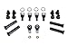 American Star Polaris RZR 900 XP 11-up, RZR 900 14-up Front A-Arm Rebuild Kit With 4130 Chromoly Ball Joints & Tie Rod Ends