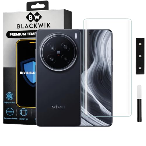 Image of Blackwik UV Curved Tempered Glass for Vivo X200 Pro | 1-Pack