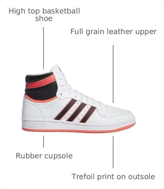 Image of adidas Men's Top Ten Hi Basketball Shoes
