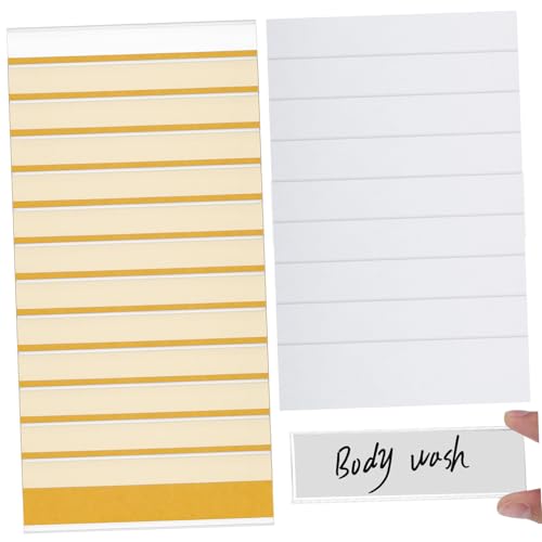 Rangement Étiquettes pour Étagères Paniers 100 Porte Étiquettes Autocollants Supports Adhésifs