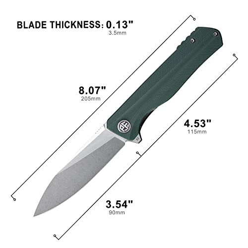 Image of Petrified fish PF818 D2 Steel Blade Pocket Folding Knife