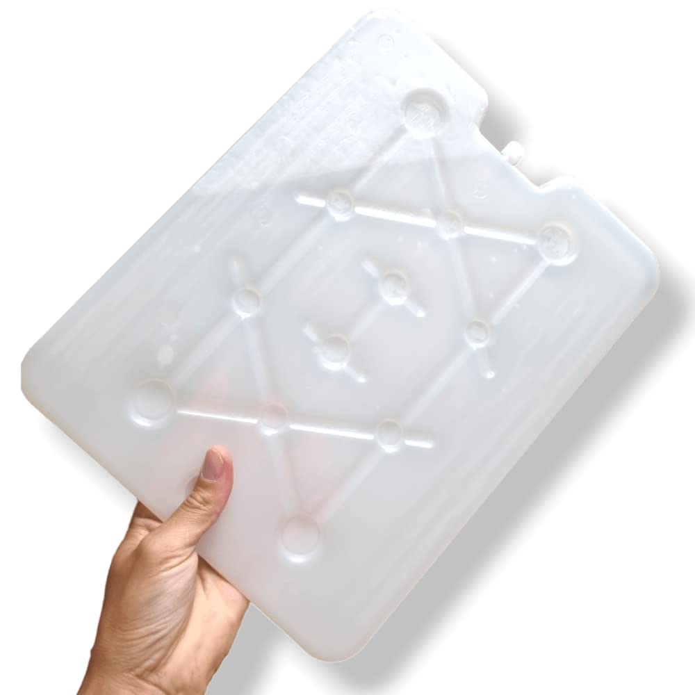 ANTEVIA - Une Planche Bloc refrigérant Plat (x1) | Pains de Glace | Couleur ALÉATOIRE | Congélation Refroidissement Froid Glaçon pour glacière (Freezer Board)