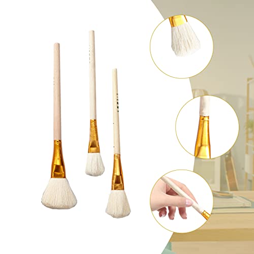 20Pcs Assorted Size Gilding Brush Set, Goat Hair Painting Brush Pen Gold Leaf Sweeper Metallic Foil Flakes Paint Brush Tool For Gold Foil Gold Leaf Sheets Art Crafts Supplies Painting Jewelry Making #TOP1