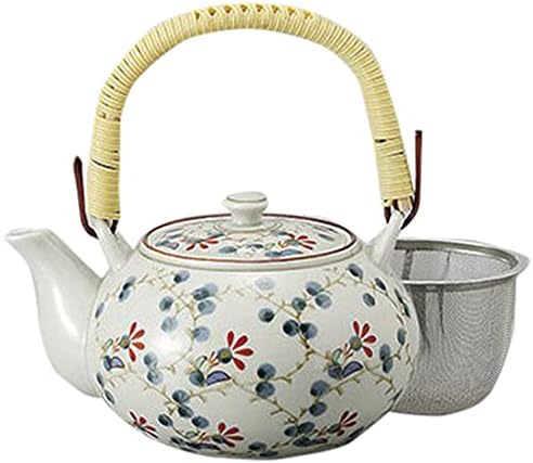 Set of 10, Arita Ware Earthenware Bottle, Arita Ware Nishiki Plant with U, No. 4, 16.9 fl oz (500 cc), Restaurant, Ryokan, Japanese Tableware, Restaurant, Commercial Use, Tableware, Tableware