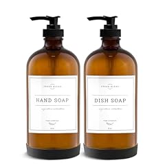 Amber Bottle / Black Pump