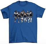 Naz, Ant, Rudy, Conley, McDaniels & Randle Minnesota Basketball T-Shirt (US, Alpha, Small, Regular, Regular, Natural)