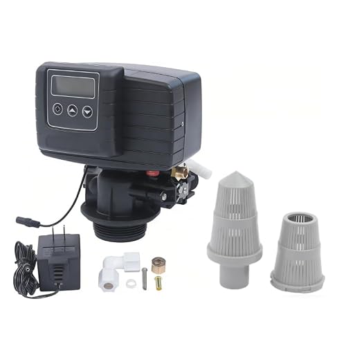 5600SXT Adoucisseur d'eau de type temps, 110 V 3 W, tête de contrôle du système d'adoucisseur d'eau, vanne électronique d'adoucisseur d'eau, entrée/sortie DN25, accessoires complets