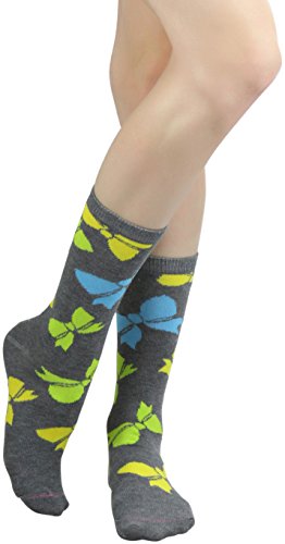 Image of ToBeInStyle Women's Pack of 6 or 12 Fashion Printed Crew Socks