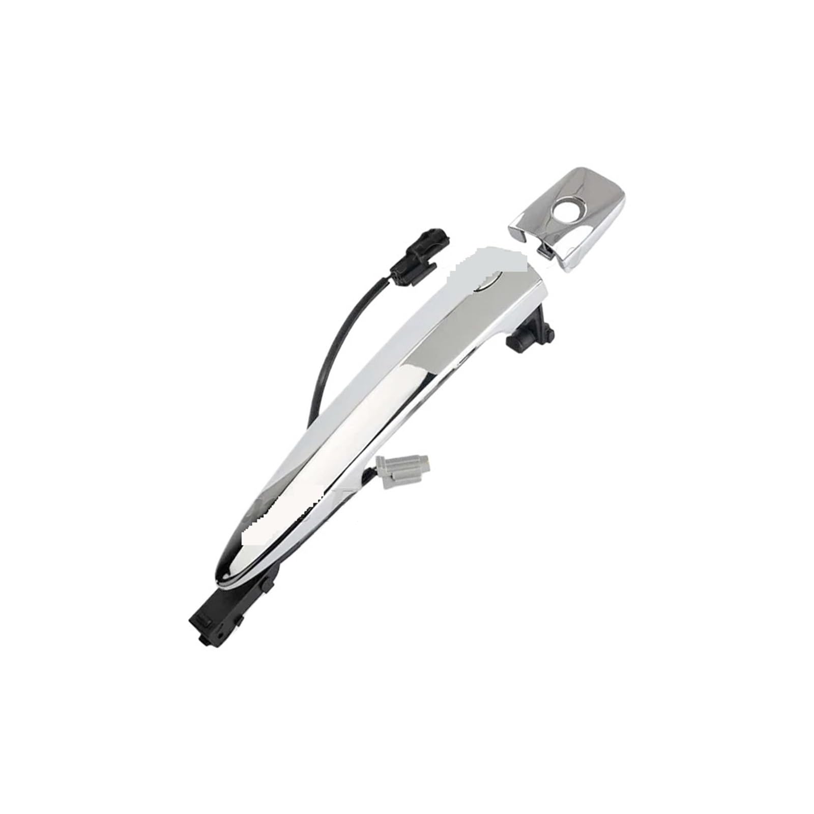 DUHNXUJ Car Door Handle for Nissan for Sentra 2013-2018 806469N00A 826469N00A Left Right Car Front Exterior Door Handle(Left)