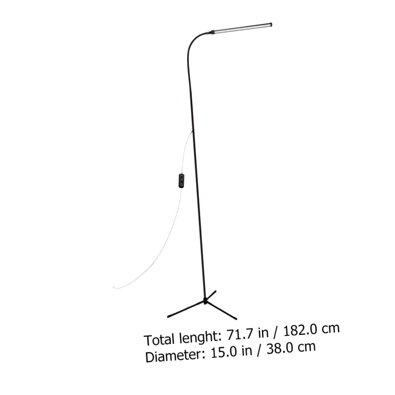 Homoyoyo Lampe De Bureau à Col De Cygne Lampe Led à Bras Long De Lecture à Intensité Variable Avec Clip