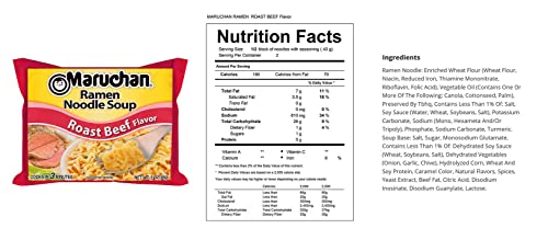 Maruchan Ramen Noodle Soup Variety, 11 Flavors, 3 Ounce, 2 Packages each Flavor, Total 22 Packages