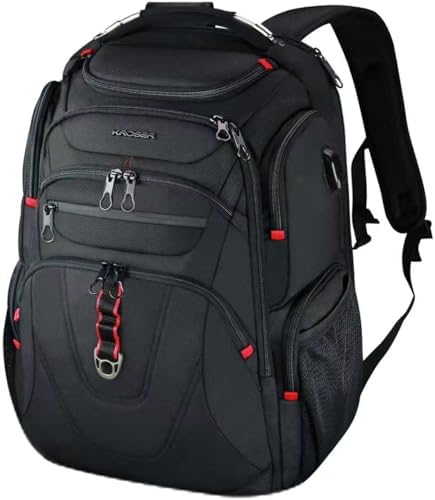 KROSER TSA Friendly Travel Laptop Backpack 17.3 inch XL Computer Backpack Water-Repellent College Daypack Busi...