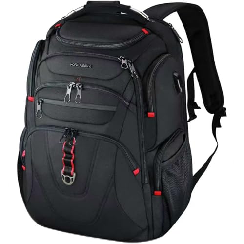 KROSER TSA Friendly Travel Laptop Backpack 17.3...