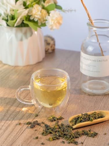 Image of TeeLux Osmanthus Oolong Tea Loose Leaf, Smooth Taste, Floral Aroma, 5.3oz