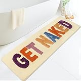 Photo Gallery ragelion tappetino da bagno get naked bath mat, tappetino da bagno, antiscivolo, lavabile (beige, 150 x 50 cm) Photo Gallery ragelion tappetino da bagno get naked bath mat, tappetino da bagno, antiscivolo, lavabile (beige, 150 x 50 cm)