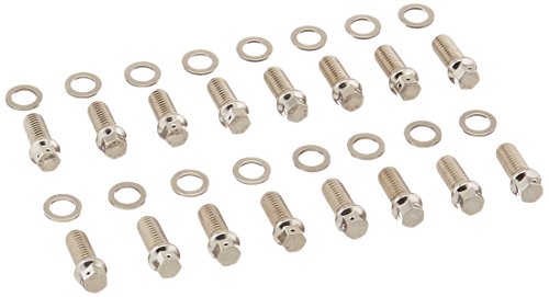 ARP 4001104 Stainless 300 Hex Drilled Header Bolts - Pack of 16