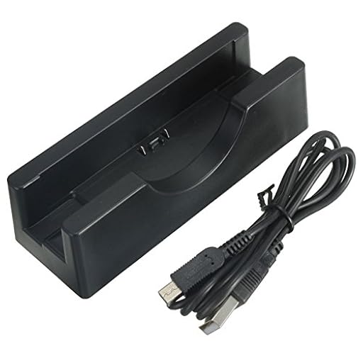 C-FUNN Muelles De Carga Soporte Cradle Charger & Cable para Nintendo Nuevo 3Ds 3Dsll/XL | Ya disponible en tu tienda friki favorita! En mundofriki.es!