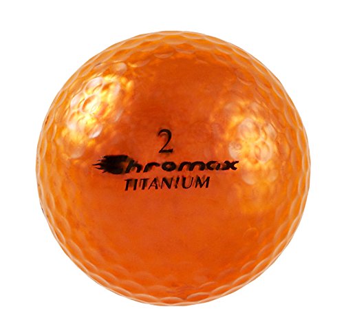 Chromax High Visibility M1x Golf Balls 6-Pack, Orange