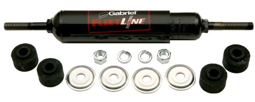 Image of Gabriel 83103 FleetLine HD Truck Front /Rear Shocks Fits Autocar Xpeditor; Mitsubishi Fuso; Mor-Ryde Bus; Volvo Road Boss; International 1000 3000; OEM# 1663471C1, 3946210 548532C1