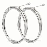 2er Pack Fahrrad Universal Schaltzug Präzisions-Schaltzugset Edelstahl...