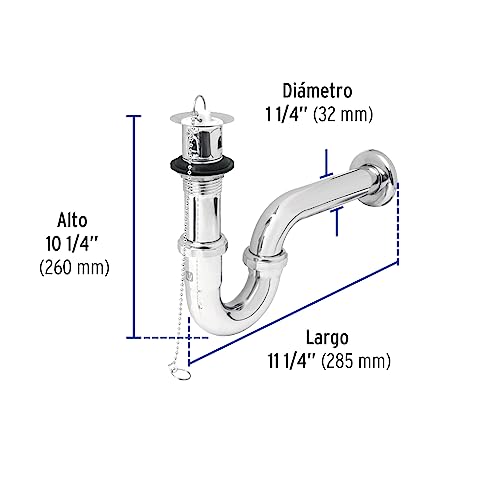 Céspoles de latón para lavabo 21 Imagen adicional