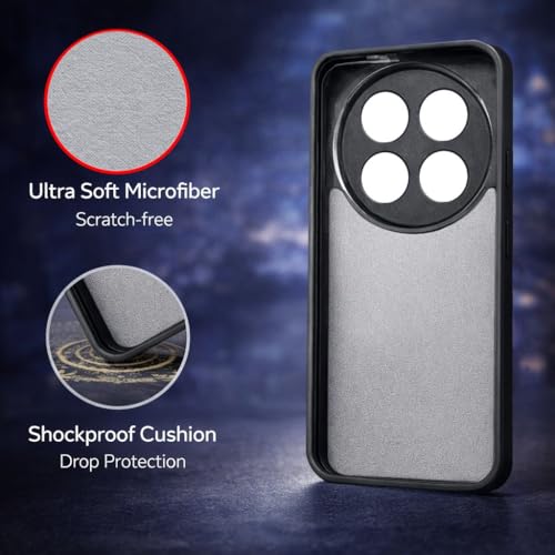 Image of AeoFit Ultra Slim-Fit Back Cover for Oppo A5 Pro 5G |Hard PC Case Cover| Ultra-Thin & Light Weight Case Cover for Oppo A5 Pro 5G (Black)