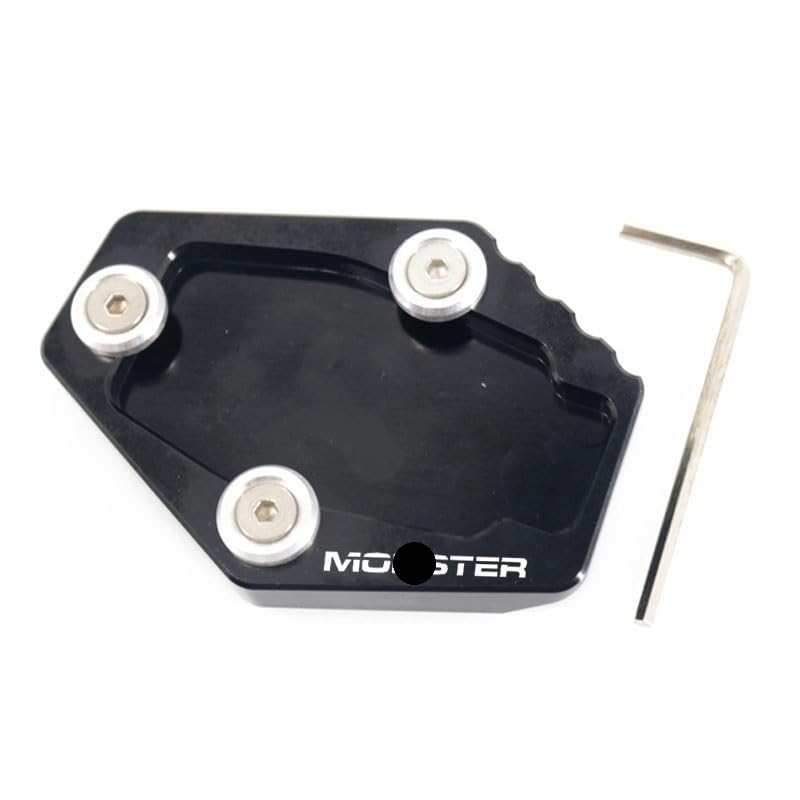 Extension plaque de support béquille moto Ducati Monster 795 796 821 1200 CNC - 4