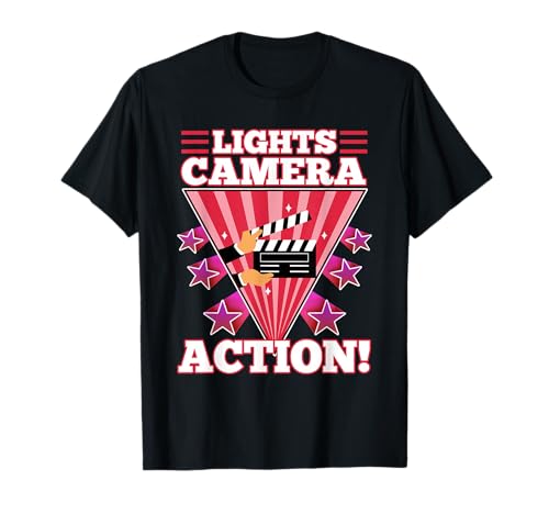 Lights camera action T-Shirt