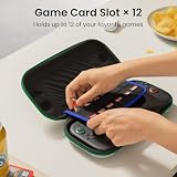 tomtoc Slim Etui Torba na Nintendo Switch 2 model 2025, przenośny futerał podróżny Carry Case z 12 wkładami do gier, twarda obudowa dla konsoli z oryginalnym patentem i ochroną klasy wojskowej