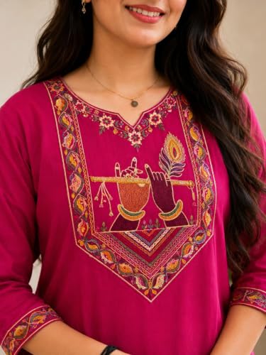 Image of Kurti for Women | Elegant Long Kurtis for Casual, Office, Festive
