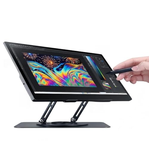 Portable 4K OLED Touchscreen Monitor with Cover