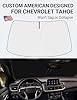 Proadsy 2026 Upgrade Windshield Sun Shade Custom Fit 2021-2025 2026 Chevrolet Tahoe 4-Layer Foldable Front Sunshade Protector Sun Visor Blocks UV Rays Keep Car Cooler Accessories #1