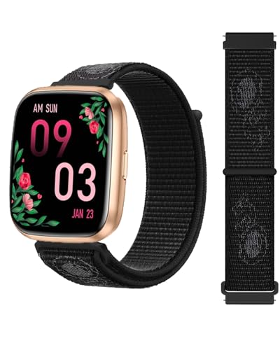 Correa de nylon para EGQINR H52 Smartwatch 1.75 pulg miniatura 1