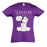 Tailliertes Kinder T-Shirt für Mädchen mit schmalen Kragen