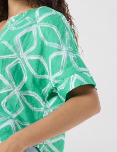 Image of Marks & Spencer Women Linen Regular Fit Blouse