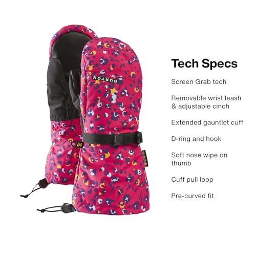 Image of Burton Kids' Gore-TEX Insulated Mittens - Waterproof Winter Snowboard Mittens for Boys & Girls