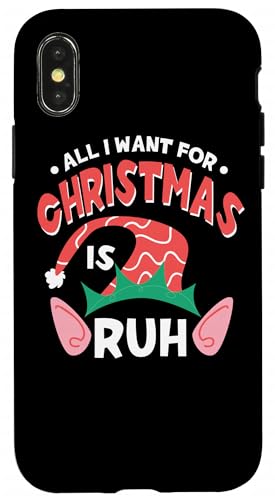 ʔ NX}X giJC All I Want For Christmas Is Ruh Vc X}zP[X iPhone X/XS p
