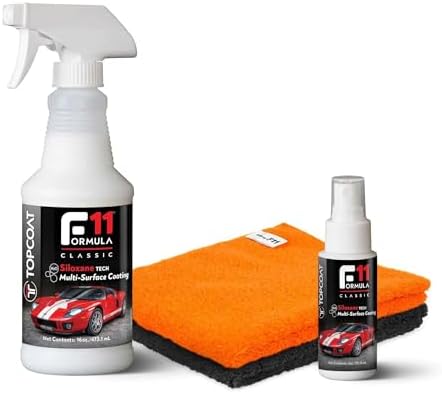 TopCoat F11 Polish & Sealer for Cars, Bikes and More (16oz kit)