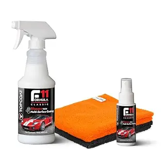 TopCoat F11 Polish & Sealer for Cars, Bikes and More (16oz kit)