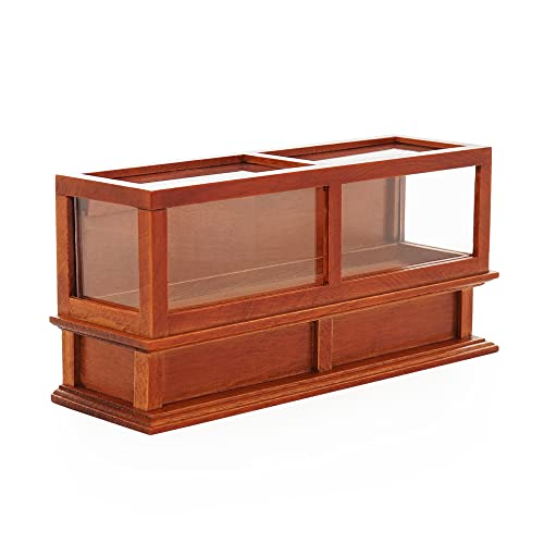 Odoria 1/12 Miniature Bakery Display Dollhouse Furniture Accessories, Brown #TOP14