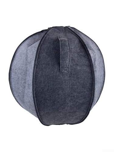 UTTASU Copertura in feltro per palle da ginnastica 55 cm, 65 cm, 75 cm, compatibile con protezione (75 cm)